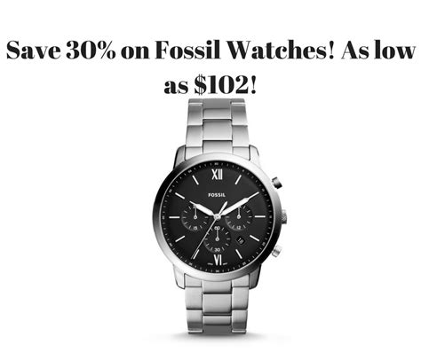 fossil watch black friday sale